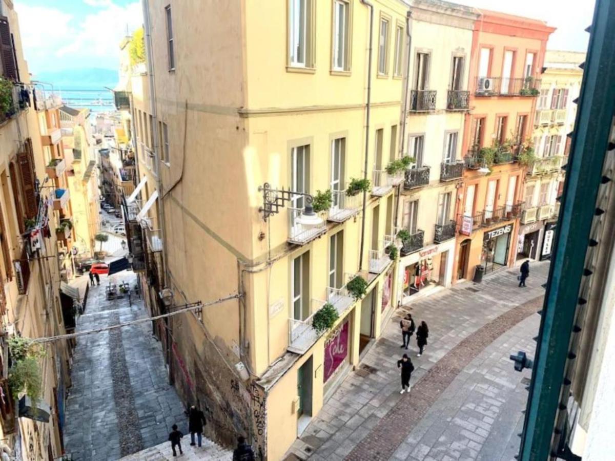 Panorama Di Mare Suite Via Cima Cagliari Centro Exterior foto